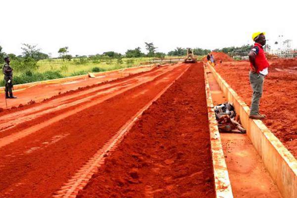 Soil and Site Preparation at Oben Gas Plant